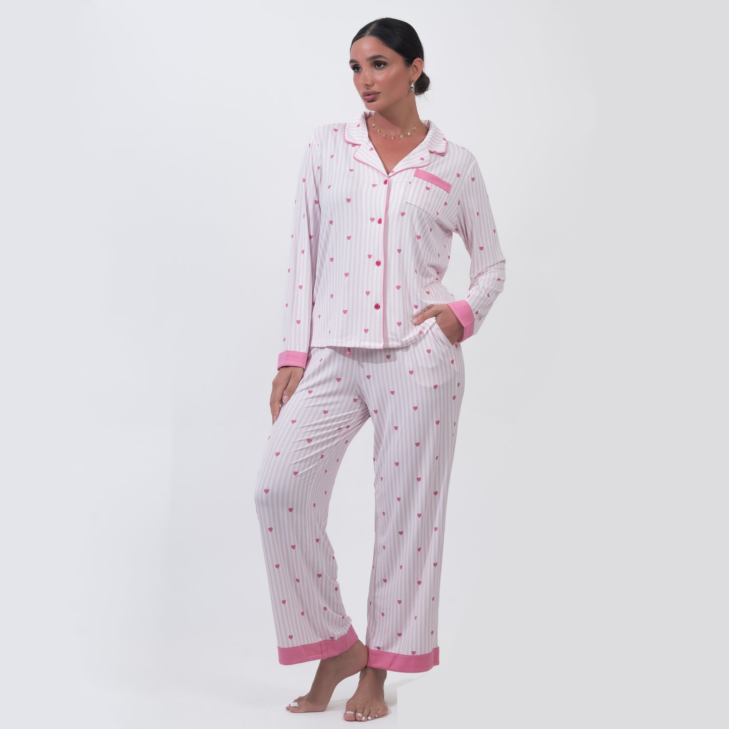 Pink Heart Sleepwear