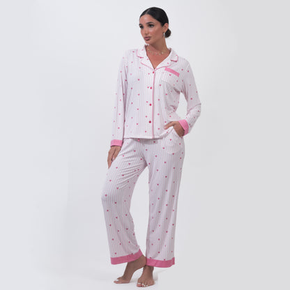 Pink Heart Sleepwear